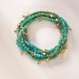 Stella & Dot Hart Versatile Necklace - Turquoise